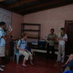 The town leader came to thank the Amigos